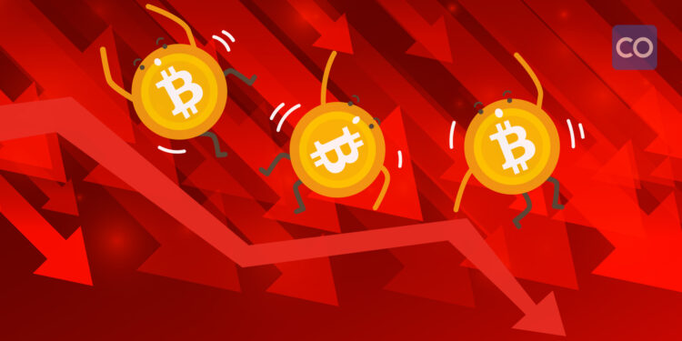 BTC selloff results in crypto losing 2 major support levels