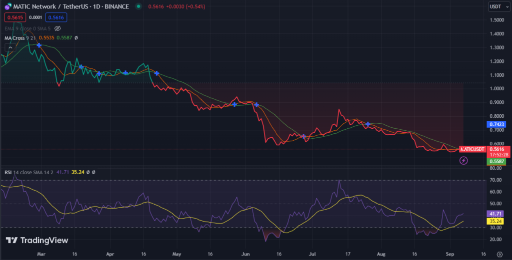 Polygon (MATIC) Price Chart