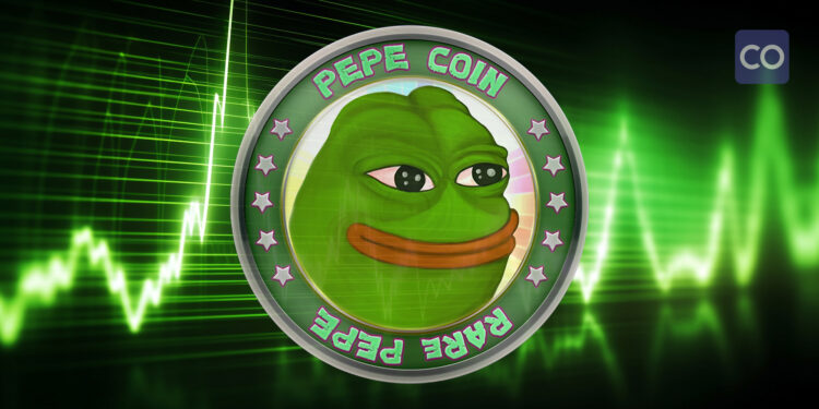 PEPE Continues Positive Price Surge, Leading Major Meme Coins