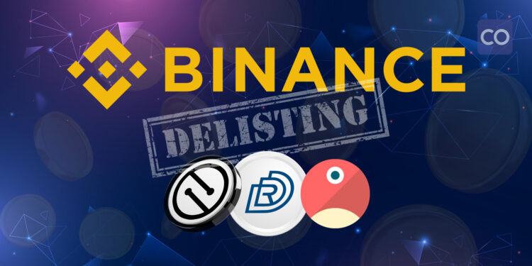 Binance's Delisting Leads to 56%+ Drop for DREP, MOB, PNT