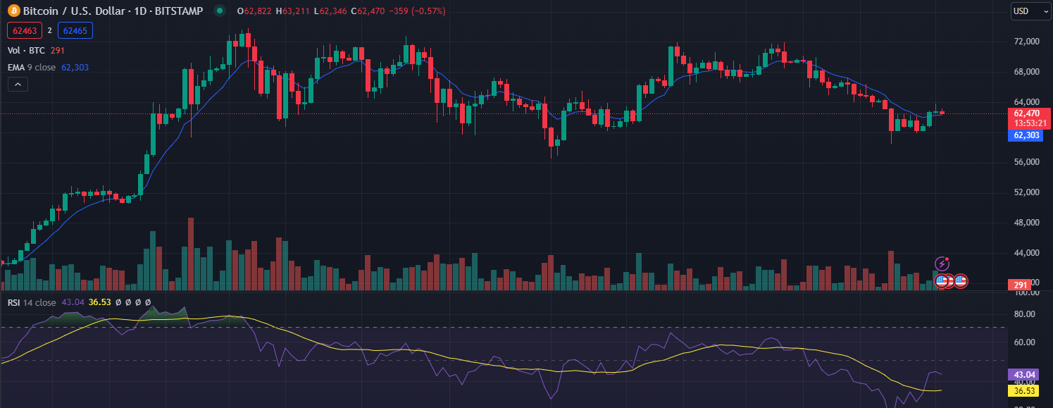 BTC Price Chart